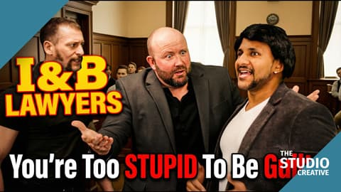 I&B Lawyers, Hot Cheap Comedy: video thumbnail, produced by The Studio Creative